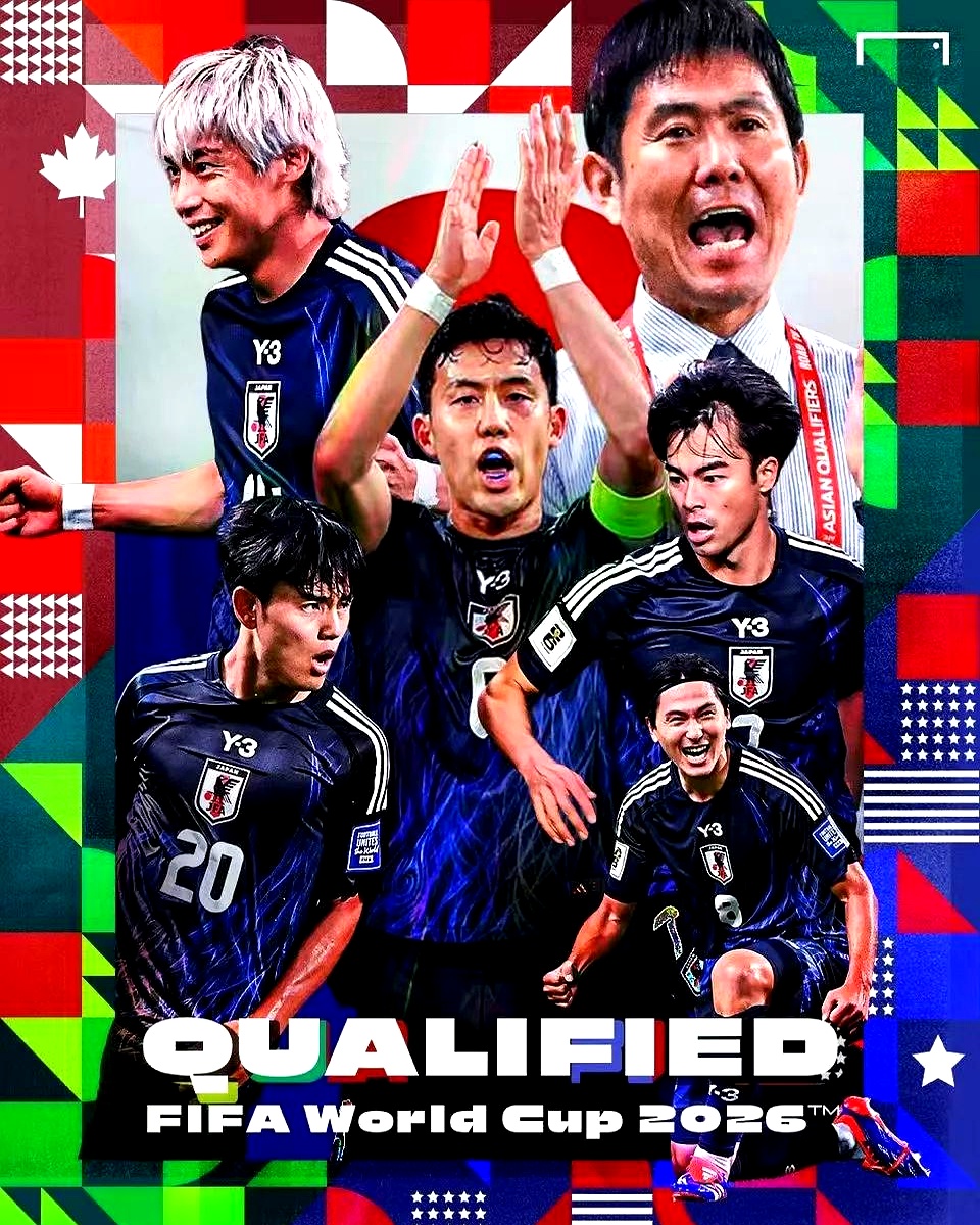 日本队在国际足球赛中夺得冠军