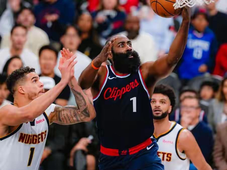 快船横扫掘金，保持五连胜